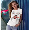 T-shirt Personalizzata Donna San Valentino Day Scratch
