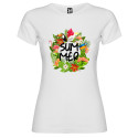 T-SHIRT CON STAMPA SUMMER ESTATE BIANCO