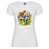 T-SHIRT CON STAMPA SUMMER ESTATE BIANCO