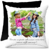 Cuscino personalizzato crazy friend amicizia Italian Style Diffusion ® colore nero