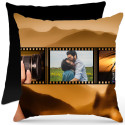 Cuscino personalizzato pellicola photographic film Italian Style Diffusion ® nero