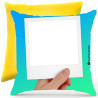 Cuscino personalizzato take a photo Italian Style Diffusion ® giallo