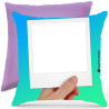 Cuscino personalizzato take a photo Italian Style Diffusion ® lilla