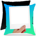Cuscino personalizzato take a photo Italian Style Diffusion ® nero
