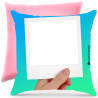 Cuscino personalizzato take a photo Italian Style Diffusion ® rosa
