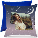 Cuscino personalizzato costellazione Italian Style Diffusion ® colore blu royal