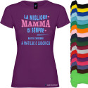 Maglietta personalizzata la miglior mamma di sempre