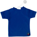 MINI T-SHIRT PERSONALIZZATA BIMBA BIMBO A BORDO COLORE BLU