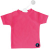 MINI T-SHIRT PERSONALIZZATA BIMBA BIMBO A BORDO COLORE ROSA