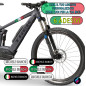 4 Sticker adesivo Bici bicicletta con nome personalizzato