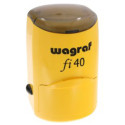 Timbro autoinchiostrante Wagraf rotondo fi 40 mm