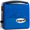 Timbro Wagraf Polan 2s automatico blu 39 x 15 mm 2