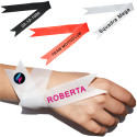 Bracciale braccialetto nastro personalizzato