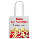 BORSA SHOPPER TNT REGALO CONFEZIONE PORTA CUSCINO FIOCCO
