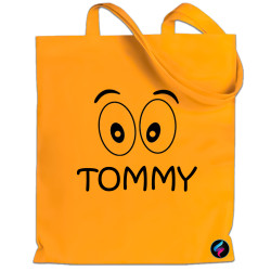 Borsa shopper fluorescente personalizzata Italian Style Diffusion® tommy