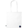 Borsa shopper in cotone equosolidale 180gr personalizzata Kamex colore bianco