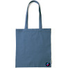 Borsa shopper personalizzata in canapa 200 gr Sepa colore blu