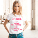 T-shirt personalizzata donna le tue amiche sono con te marito