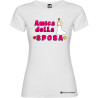 T-shirt personalizzata donna addio al nubilato amica della sposa colore bianco