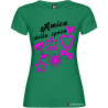 T-shirt personalizzata donna matrimonio amica della sposa colore verde
