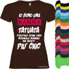 T-shirt personalizzata donna io sono una mamma tatuata chic colori