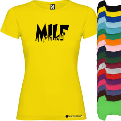 T-shirt personalizzata donna Milf Italian Style Diffusion® colori