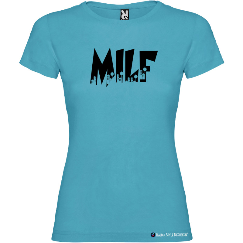 T-shirt personalizzata donna Milf Italian Style Diffusion®
