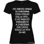 T-shirt personalizzata donna cosa voglio dalla vita