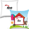 Cuscino personalizzato doppia stampa Dog House cane