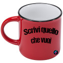 Tazza in ceramica personalizzata mug con manico rotondo jack