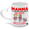 Tazza personalizzata in ceramica Mamma sei unica