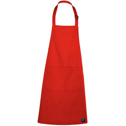 Grembiule personalizzato lungo da cucina Italian Style Diffusion ® colore rosso