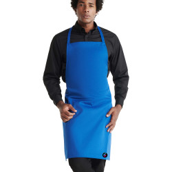 Grembiule personalizzato da cucina lungo say Italian Style Diffusion ® colore blu royal