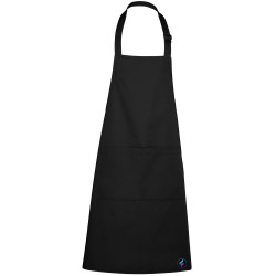 Grembiule personalizzato da cucina lungo say Italian Style Diffusion ® colore nero