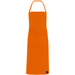 Grembiule personalizzato da cucina lungo Duca Italian Style Diffusion ® colore arancio