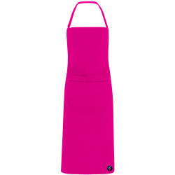 Grembiule personalizzato da cucina lungo Duca Italian Style Diffusion ® colore rosa fucsia
