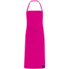 Grembiule personalizzato da cucina lungo Duca Italian Style Diffusion ® colore rosa fucsia