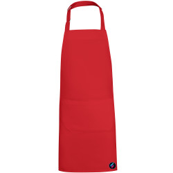 Grembiule personalizzato da cucina lungo Lost 9 colori uomo donna colore rosso