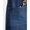Grembiule personalizzato da cucina in jeans Bata Italian Style Diffusion ® tasca