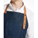 Grembiule personalizzato da cucina in jeans Bata Italian Style Diffusion ® bretella