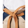 Grembiule personalizzato da cucina in jeans Bata Italian Style Diffusion ® laccio