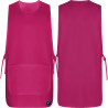 Grembiule personalizzato sanitario estetica alimentari pulizia Zak colore rosa fucsia