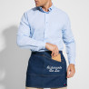Grembiule corto personalizzato da cucina in jeans Costa