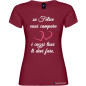 T-shirt personalizzata donna se vuoi campare felice