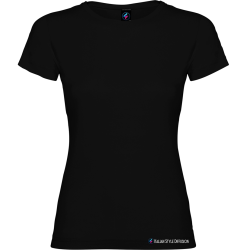 Maglietta donna personalizzata nero