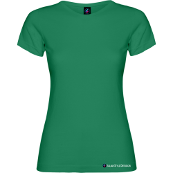 Maglietta donna personalizzata verde kelly