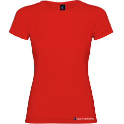 Maglietta donna personalizzata rosso