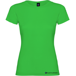 Maglietta donna personalizzata verde parto