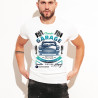 Maglietta personalizzata classic garage vintage con il nome