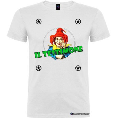 T-shirt personalizzata Il testimone matta per matrimonio